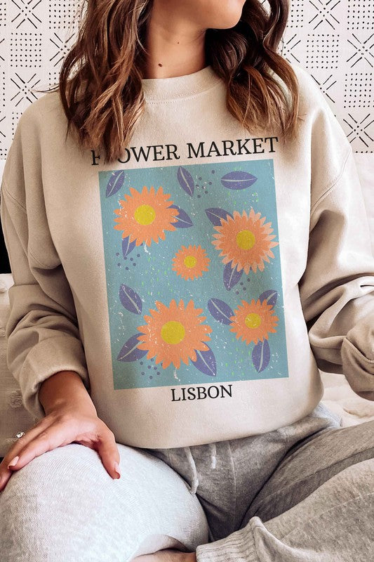 LISBON GRAPHIC SWEATSHIRT - lolaluxeshop