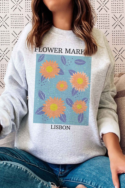 LISBON GRAPHIC SWEATSHIRT - lolaluxeshop