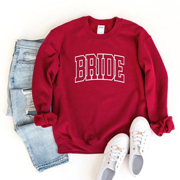 Varsity Bride Graphic Sweatshirt - lolaluxeshop