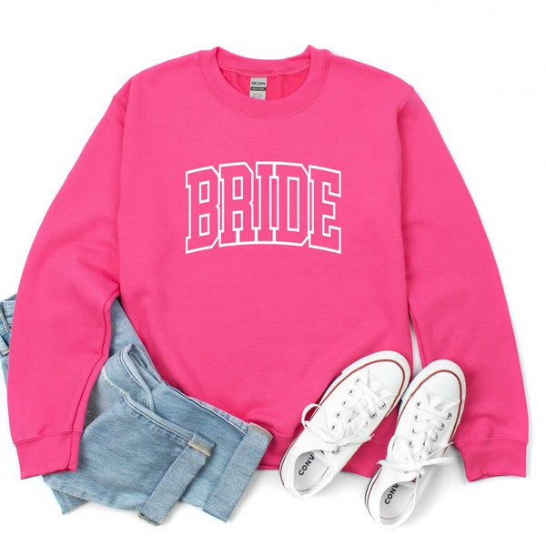 Varsity Bride Graphic Sweatshirt - lolaluxeshop