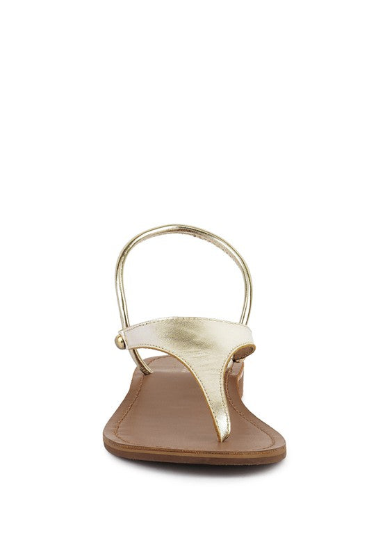 MADELINE Flat Thong Sandals - lolaluxeshop