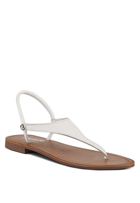 MADELINE Flat Thong Sandals - lolaluxeshop