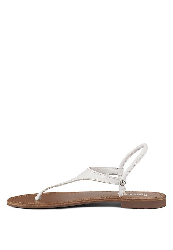 MADELINE Flat Thong Sandals - lolaluxeshop