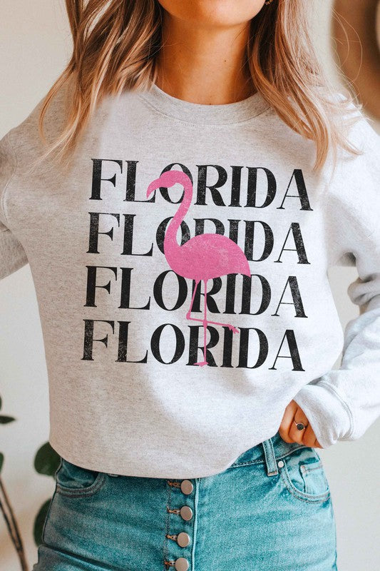 FLORIDA GRAPHIC SWEATSHIRT - lolaluxeshop