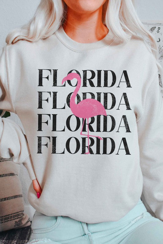 FLORIDA GRAPHIC SWEATSHIRT - lolaluxeshop