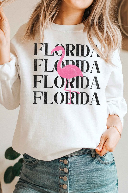 FLORIDA GRAPHIC SWEATSHIRT - lolaluxeshop