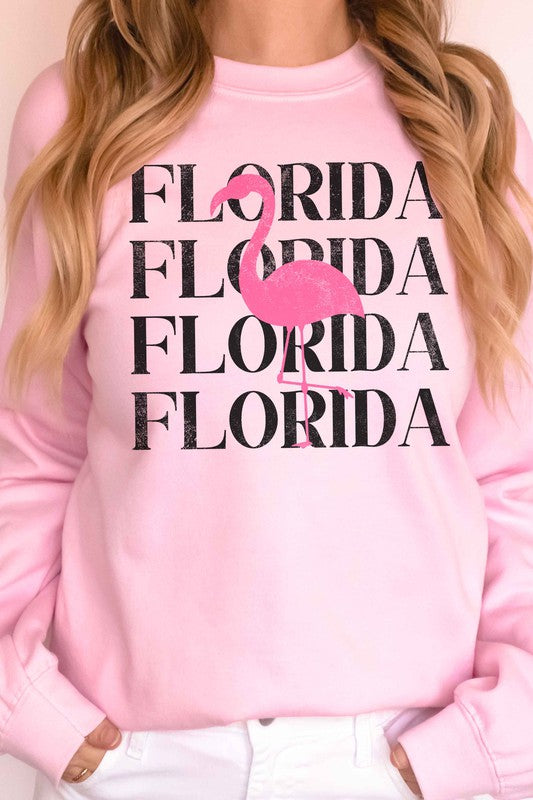 FLORIDA GRAPHIC SWEATSHIRT - lolaluxeshop