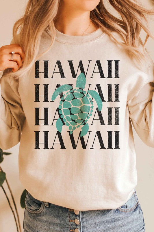 HAWAII GRAPHIC SWEATSHIRT - lolaluxeshop