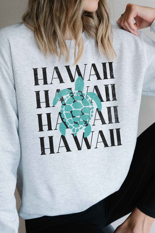 HAWAII GRAPHIC SWEATSHIRT - lolaluxeshop