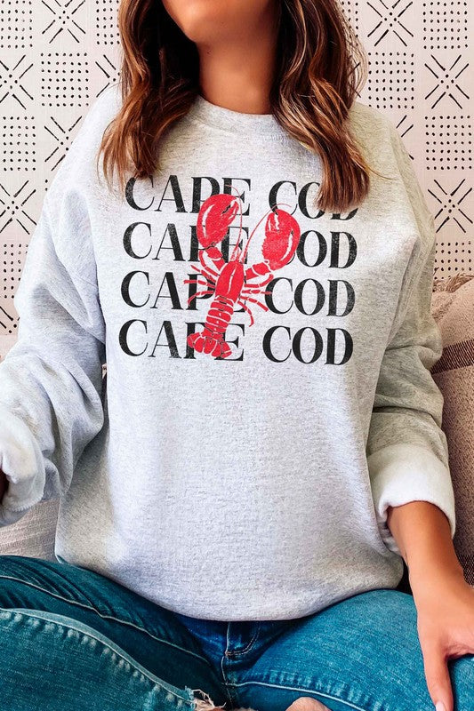 CAPE COD GRAPHIC SWEATSHIRT - lolaluxeshop