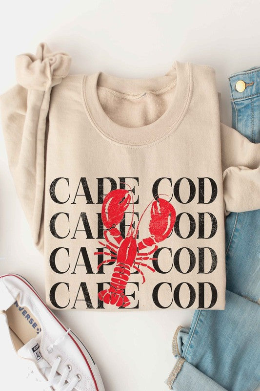 CAPE COD GRAPHIC SWEATSHIRT - lolaluxeshop