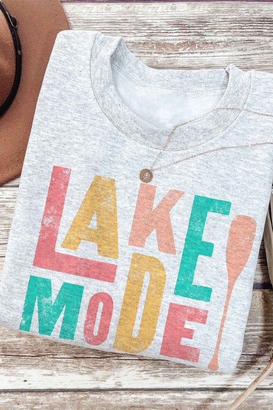 LAKE MODE GRAPHIC SWEATSHIRT - lolaluxeshop