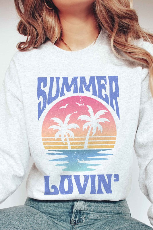 SUMMER LOVIN' GRAPHIC SWEATSHIRT - lolaluxeshop