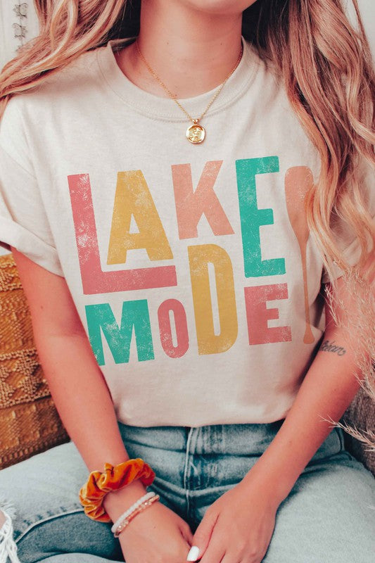 LAKE MODE GRAPHIC T-SHIRT - lolaluxeshop