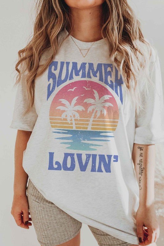 SUMMER LOVIN' GRAPHIC T-SHIRT - lolaluxeshop