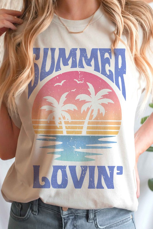 SUMMER LOVIN' GRAPHIC T-SHIRT - lolaluxeshop