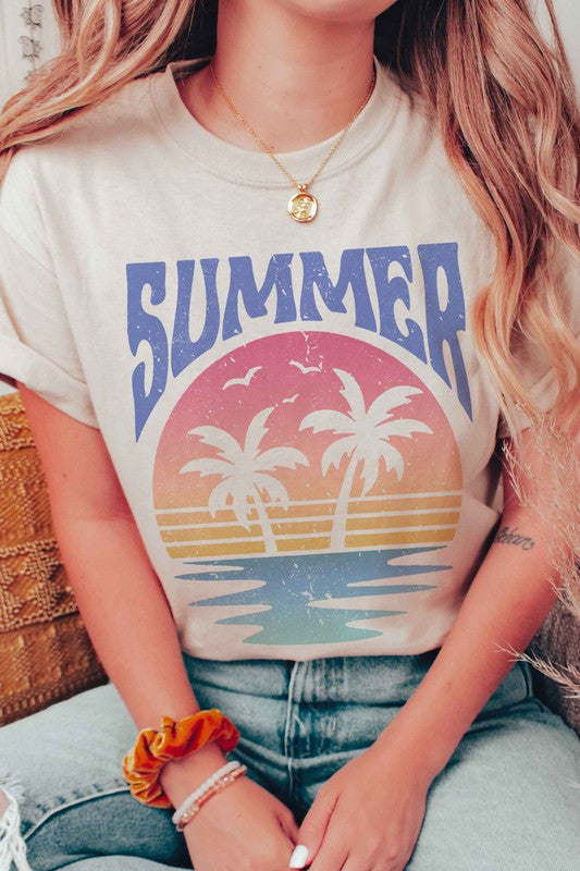 SUMMER LOVIN' GRAPHIC T-SHIRT - lolaluxeshop