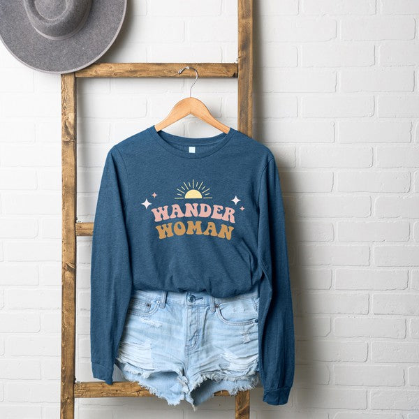 Wander Woman Sun Long Sleeve Graphic Tee