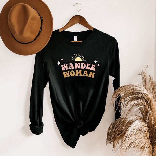 Wander Woman Sun Long Sleeve Graphic Tee