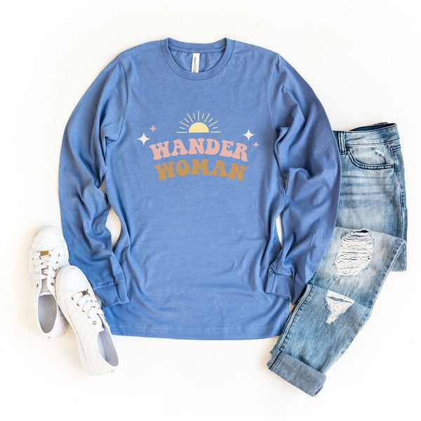 Wander Woman Sun Long Sleeve Graphic Tee