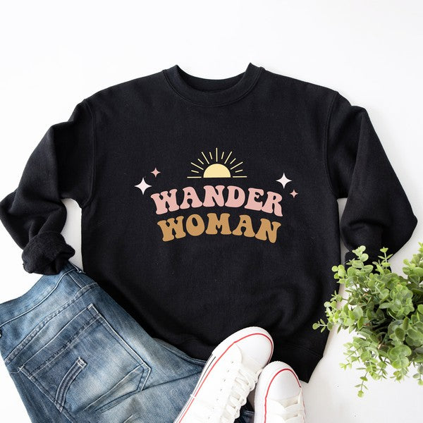 Wander Woman Sun Graphic Sweatshirt