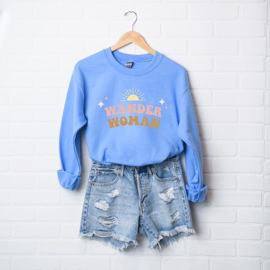 Wander Woman Sun Graphic Sweatshirt