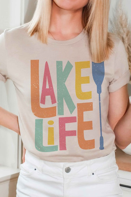 LAKE LIFE GRAPHIC T-SHIRT - lolaluxeshop