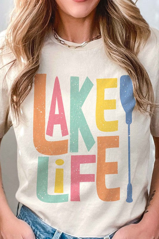 LAKE LIFE GRAPHIC T-SHIRT - lolaluxeshop