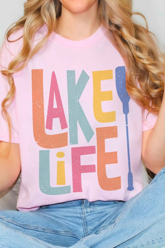 LAKE LIFE GRAPHIC T-SHIRT - lolaluxeshop