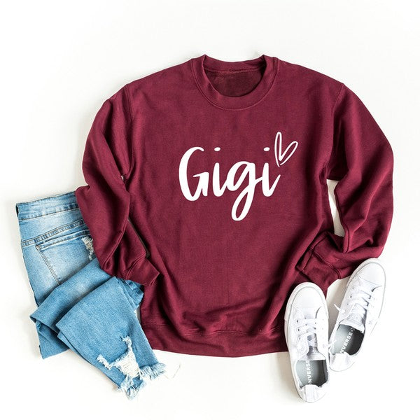 Gigi Heart Graphic Sweatshirt