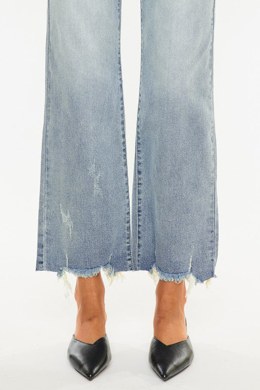 High Rise Slim Wide Leg - lolaluxeshop