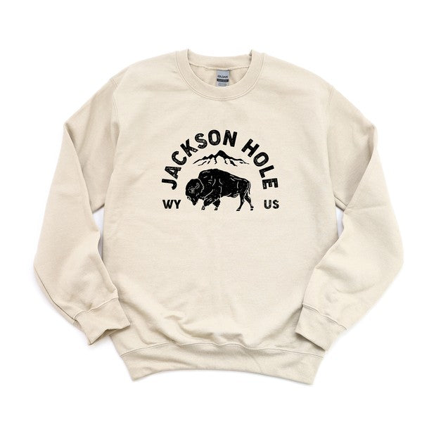 Jackson Hole Mountains Graphic Sweatshirt