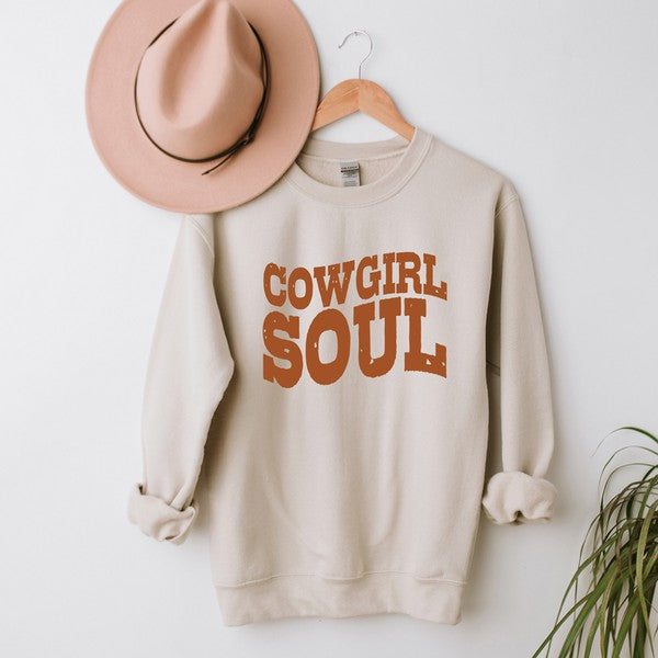 Cowgirl Soul Graphic Sweatshirt - lolaluxeshop