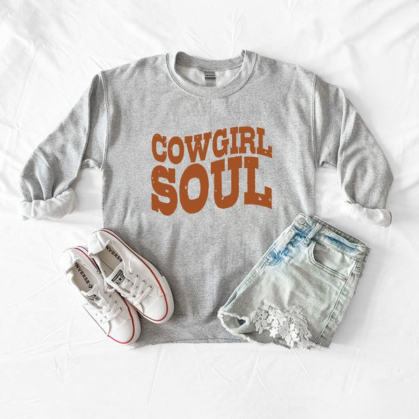 Cowgirl Soul Graphic Sweatshirt - lolaluxeshop