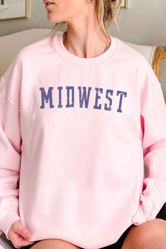 MIDWEST GRAPHIC SWEATSHIRT - lolaluxeshop