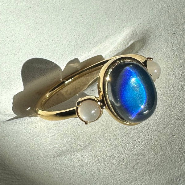 Bejeweled Mood Ring - lolaluxeshop