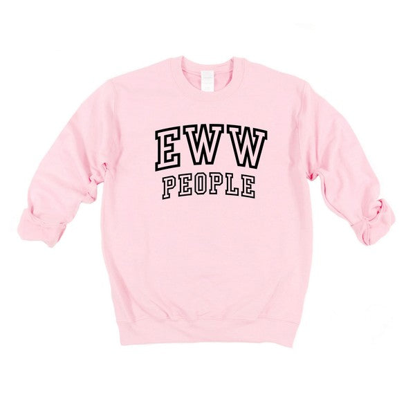 Eww People Graphic Sweatshirt - lolaluxeshop