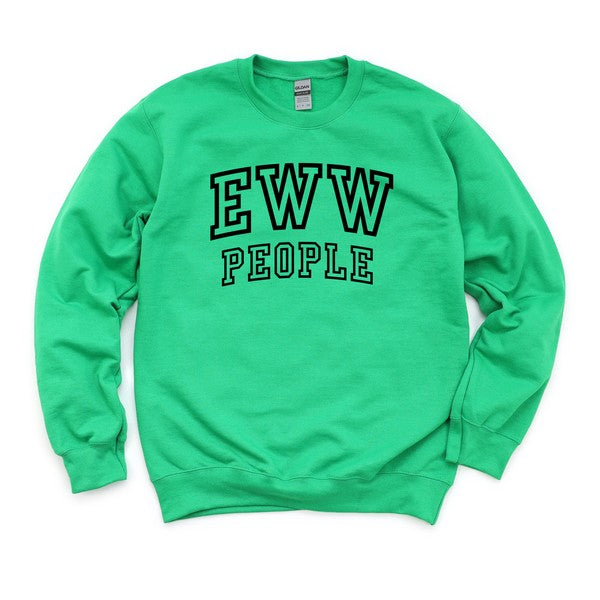 Eww People Graphic Sweatshirt - lolaluxeshop