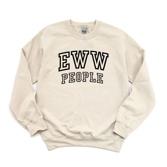 Eww People Graphic Sweatshirt - lolaluxeshop