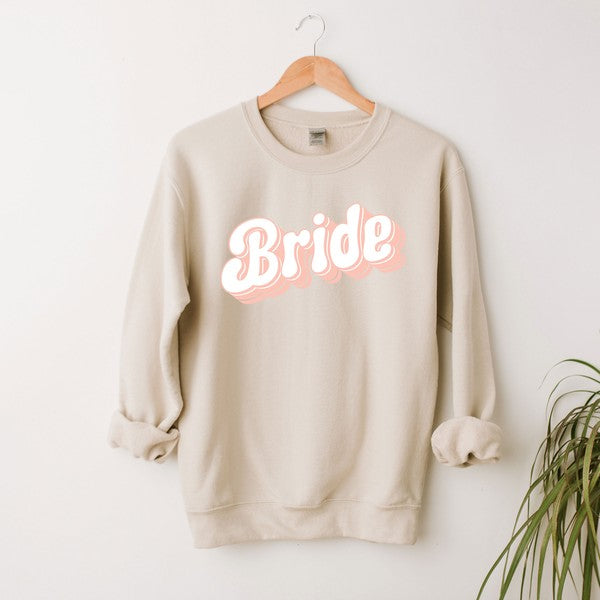 Pink Bride Graphic Sweatshirt - lolaluxeshop