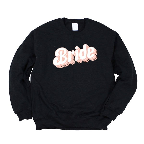 Pink Bride Graphic Sweatshirt - lolaluxeshop