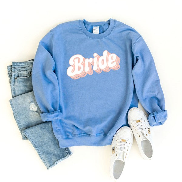 Pink Bride Graphic Sweatshirt - lolaluxeshop