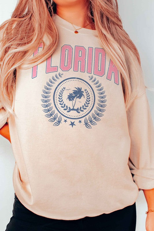 FLORIDA GRAPHIC SWEATSHIRT - lolaluxeshop