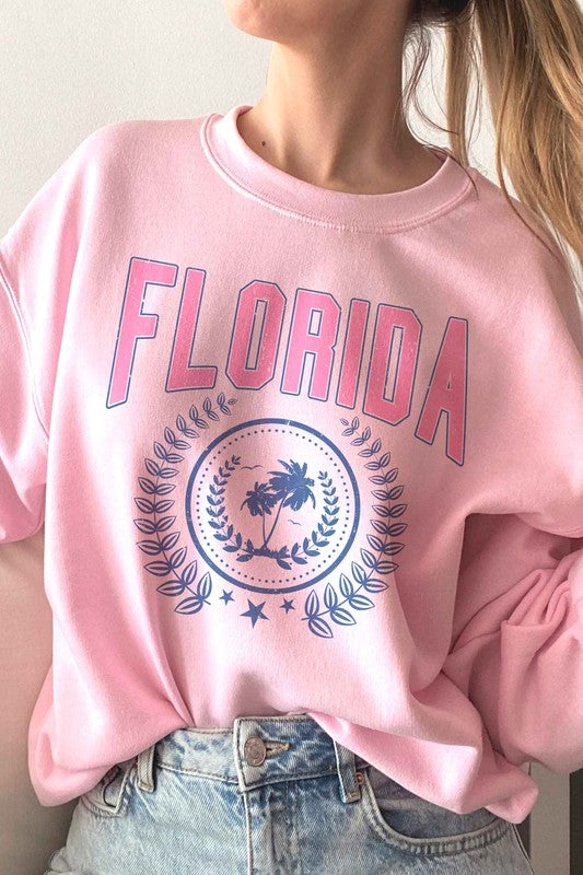 FLORIDA GRAPHIC SWEATSHIRT - lolaluxeshop