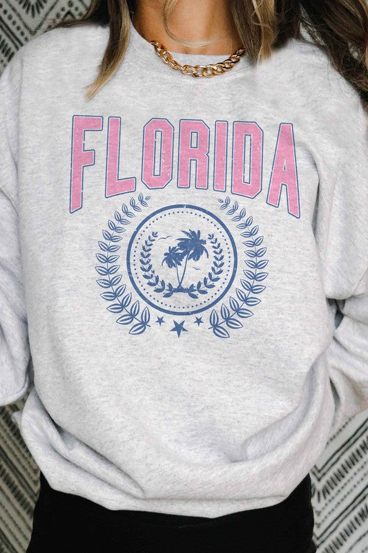 FLORIDA GRAPHIC SWEATSHIRT - lolaluxeshop