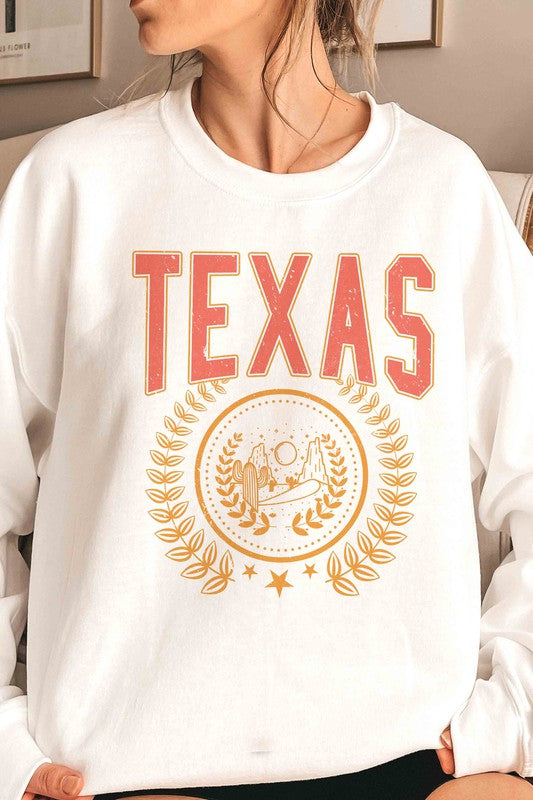 TEXAS GRAPHIC SWEATSHIRT - lolaluxeshop