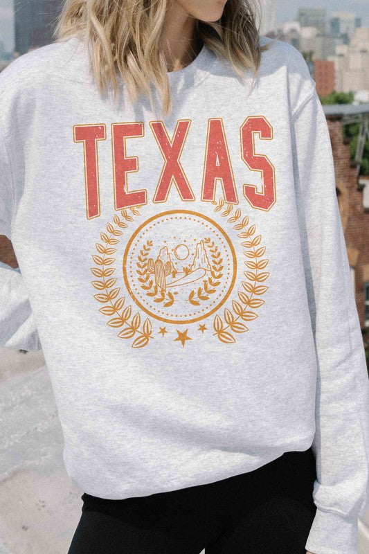 TEXAS GRAPHIC SWEATSHIRT - lolaluxeshop