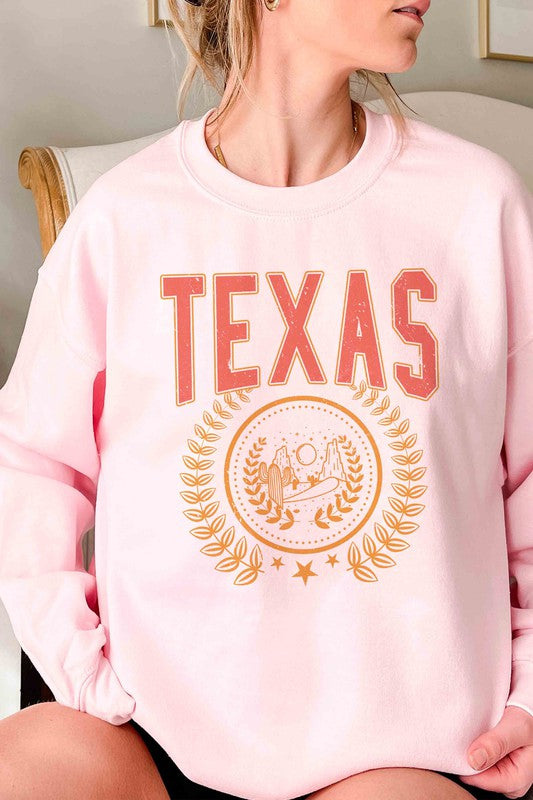 TEXAS GRAPHIC SWEATSHIRT - lolaluxeshop