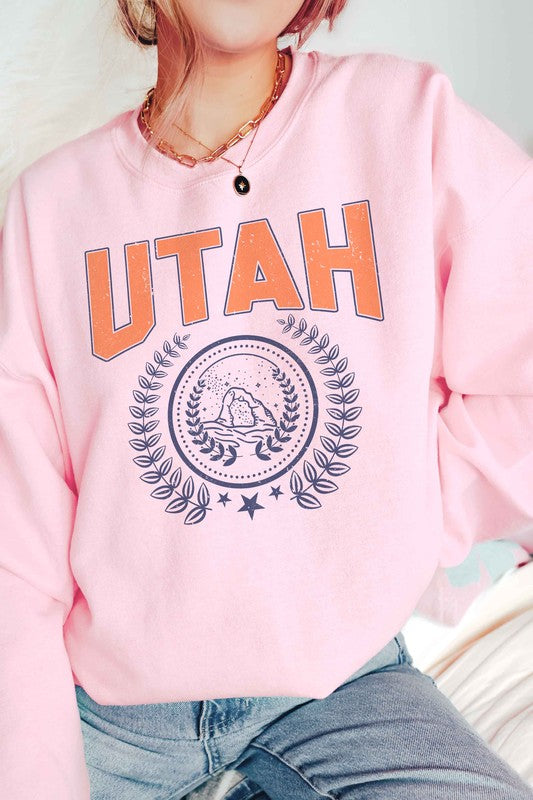 UTAH GRAPHIC SWEATSHIRT - lolaluxeshop