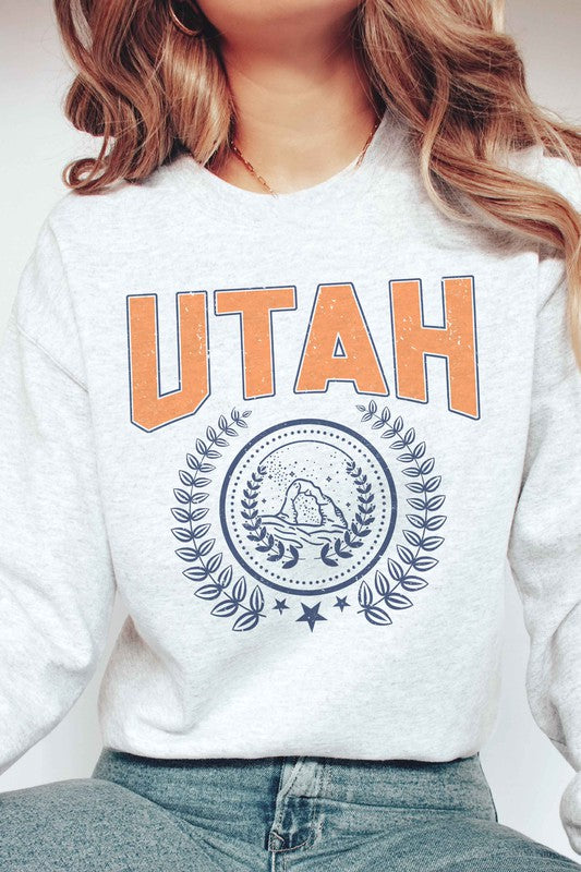 UTAH GRAPHIC SWEATSHIRT - lolaluxeshop